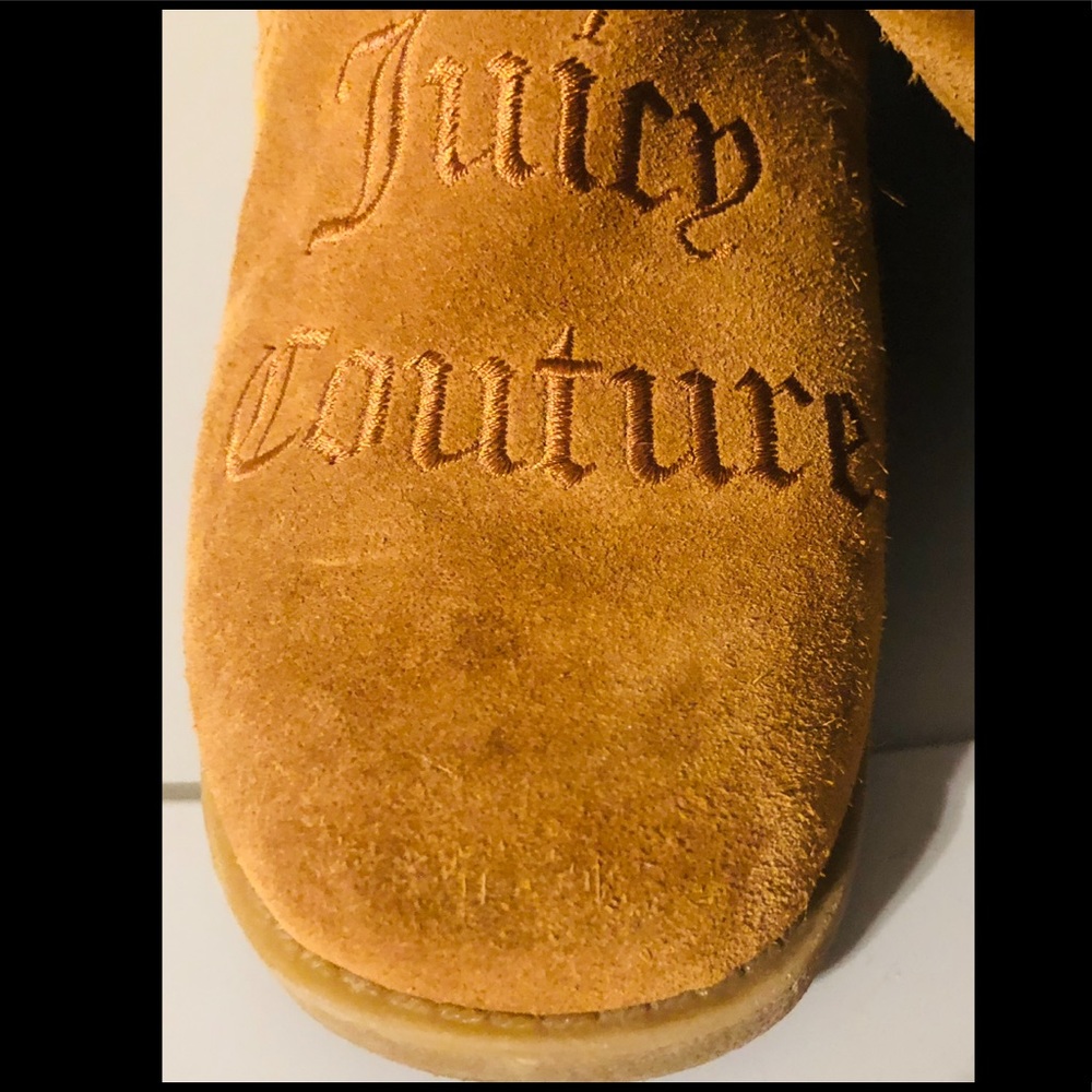 Juicy Couture Camel Tall Suede Boots - Picture 9 of 9